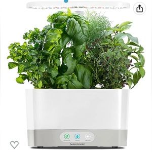AeroGarden Harvest- Hydroponic Indoor Garden, white, pods not included.
